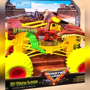 Monster Jam Monster Truck El Toro Loco 1/24 Scale